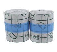 Alipis Lot de 2 rouleaux de ruban adhésif transparent en vinyle, transfert imperméable, 5 cm x 5 m, idéal pour stickers décoratifs, étiquettes de mugs, extérieur et bureau