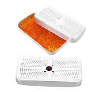 Alipis Lot De 2 Sachets De Gel De Silice Réutilisables Orange, Absorbeurs D'humidité Anti-moisissures Pour Rangement Vêtements Et Voiture, Déshydratants Efficaces Pour Placards Et Dortoirs