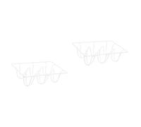 Alipis Lot De 2 Supports De Rangement En Fil De Fer Pour Réfrigérateur Support De Rangement En Métal Support De Réfrigérateur Support De Cuisine