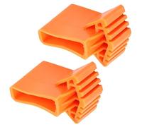 Alipis Lot de 2 Tapis Antidérapants pour Pieds D'échelle Pliable en Caoutchouc Naturel, Protection Stable et Résistante pour Sol, Accessoires Échelle Multifonctions, Coussinets Isolants