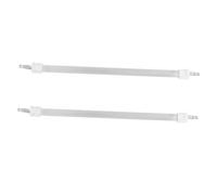 Alipis Lot De 2 Tubes Chauffants Électriques Halogènes à Quartz, Répartition Uniforme Chaleur, Rapide En Température, Résistance Haute Température, Remplacement Pour Chauffage De Terrasse