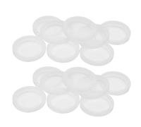 Alipis Lot de 20 caches de protection en silicone transparent pour interrupteur, protection anti-poussière, pour panneau de boutons, sécurité industrielle, électrique à bascule, pour usage