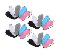 Alipis Lot de 20 masques de voyage occultants pour les yeux, bandeau de sommeil, cache-œil pour avion, pour hommes et femmes, usage en avion et à la maison