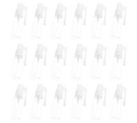 Alipis Lot de 20 Mini Flacons Vaporisateurs en Plastique Transparent 30 Ml à Brume Fine Embout Rotatif 360° pour Parfum Aromathérapie et Voyage Flacons Rechargeables Pratiques