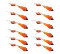 Alipis Lot de 20 Pampilles de Lustre en Cristal Marron Perles pour Décoration Suspendue Prismes Octogonaux pour Attrape-Soleil Intérieur et Extérieur Accessoires pour Loisirs Créatifs