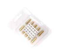 Alipis Lot de 20 Pinces de Serrage en Laiton 05-32 MM pour Outil Rotatif Mandrins de Perceuse Multifonctions 42 MM Accessoires Mini Perceuse pour Bricolage Gravure et Perçage Bois