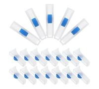 Alipis Lot de 20 Régulateurs de Débit pour Tubes 2-4 MM Mécanisme à Galet Blanc Contrôle Précis du Débit pour Perfusion Médicale et Laboratoire Accessoires Compacts pour Régulation