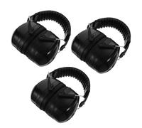 Alipis Lot de 3 Casques Antibruit Noirs Snr 36 Protections Auditives Industrielles Réglables Cache-Oreilles Insonorisés pour Étudier Travailler et Dormir en Environnements Bruyants