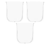 Alipis Lot de 3 Godets de Récupération d'eau en Plastique Universels pour Autocuiseur Électrique, Boîtes à Condensation Anti-Gouttes Compatibles Cocotte Haute Pression, Accessoire