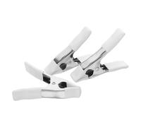 Alipis Lot de 3 Pinces à Ressort 10 CM en Nylon Capuchons PVC pour Serrage Précis en Bois et Utilisation en Loisirs Créatifs