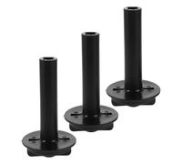 Alipis Lot de 3 Poignées Rotatives de Robinet D'essence pour Moto, Levier de Vanne D'arrêt de Carburant en Plastique Haute Résistance, Compatible Petits Moteurs, Étanche et Facile