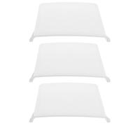 Alipis Lot de 3 Protections pour Photo Extérieur en Plastique Résistant aux Intempéries Pare-Soleil et Pare-Pluie Universels pour Caméras de Sécurité Dômes et Bullet Compatible