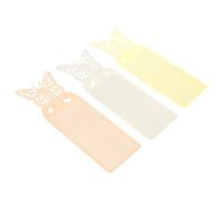 Alipis Lot de 3 Signets en Métal à Broder Soi-même, Kits de Marque-pages au Point de Croix, Couleurs Cuivre Antique, Or et Argenté, Légers et Décoratifs pour Lecture et Scrapbooking