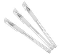 Alipis Lot de 3 Stylos Marqueurs de Positionnement pour Sourcils Permanents Microblading, Crayon à Contour Blanc Waterproof, Outil Précis de Cartographie pour Tatouage des Sourcils