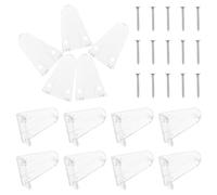 Alipis Lot de 30 Crochets de Fixation Transparents pour Stores Supports en Plastique Robuste 2 Pouces Clips Universels pour Stores Vénitiens Enrouleurs et Bois Maison et Camping-Car