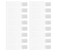 Alipis Lot de 30 Petites Bouteilles de Voyage Rechargeables en Pp Blanc, Légères et Étanches, pour Transporter Divers Liquides en Voyage Paquet à Dos