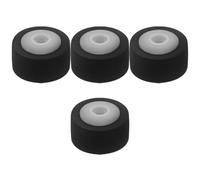 Alipis Lot de 4 Galets Presseurs pour Magnétophone à Cassettes, Rouleaux Pinceurs en Caoutchouc et Plastique 13x6,5x2 Mm, Accessoires de Réparation pour Enregistreurs Audio et Lecteurs