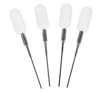 Alipis Lot de 4 Pipettes Compte-Gouttes en Plastique 02 Ml - Outil Dosage Précis pour Huiles Essentielles et Parfums - Pipettes Jetables sans Fuite Compatibles Laboratoire et DIY