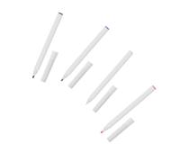 Alipis Lot De 4 Stylos Marqueurs De Positionnement Pour Tatouage Et Perçage D’oreilles, Couleurs Blanc Noir Violet Rouge, Usage Professionnel Salon De Beauté, Dessin Trait Sourcils Et Marquage Précis
