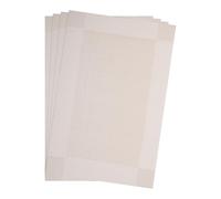 Alipis Lot de 4 Tapis de Table pour Manucure Tissés Russes Blancs, Coussinets Souples de Protection Antidérapants pour Ongles, Accessoires Multifonctions pour Salon et Usage