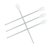 Alipis Lot de 4 Tiges de Ventouses pour Acupuncture Tête en Coton Anti-Brûlure Manche Métallique Finement Traité Accessoires pour par Ventouses Usage Familial et Professionnel