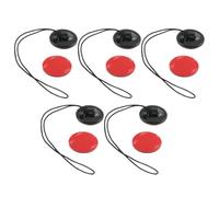 Alipis Lot de 5 Cordes d'attache pour Caméra de Sport, Câble de Sécurité Anti-Perte en Nylon Résistant, Fixation Portable pour Appareils Photo D'extérieur, Accessoires pour Activités