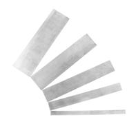 Alipis Lot de 5 Grattoirs à Meubles Incurvés en Acier Manganèse, 1-5 Cm, Outils de Ponçage pour Polissage et Grattage de Bois, Fourniture Professionnelle pour Restauration et Ébénisterie
