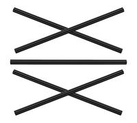 Alipis Lot de 5 Marqueurs de Peinture Noirs et Colorés pour Verre et Céramique, Stylo Marqueur Spécial Polyvalent pour Marquage Précis sur Porcelaine, Métal, Cuir et Bois, pour Travaux