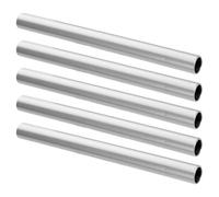Alipis Lot de 5 Tubes de Rechange en Aluminium Argenté pour Arceaux de Tente - Connecteurs Universels pour Poteaux de Tente, Kit de Réparation Léger et Portable pour Camping et Bivouac