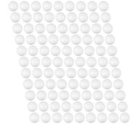 Alipis Lot de 500 Boules de Mousse Artisanales en Polystyrène Blanc 1 CM Fournitures de Bricolage pour Décoration de Noël et Mariage Billes Légères pour Projets Créatifs et Suspensions