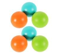 Alipis Lot de 6 Boules de Croquet en Bois pour Enfants, idéales pour Les Jeux de Plein air en Famille, Les sphères en Bois pour Les activités de Camp d'été dans la Cour.