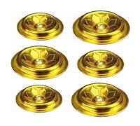 Alipis Lot De 6 Lampes Bouddhistes Rustiques Flottantes En Aluminium Robuste Pour Le Culte À Domicile