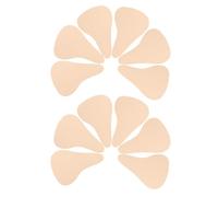 Alipis Lot de 6 Paires de Patchs UV Ultra-Fins de T pour Visage Protection Solaire Imperméable et Confortable pour Golf et Randonnée Patchs de Protection Solaire Quotidiens