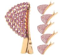 Alipis Lot de 6 Pinces Cheveux Oreille de Chat en Alliage, Confortables et Solides, Accessoires Uniques et Charmants pour Mariages et Soirées