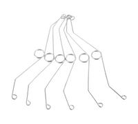Alipis Lot de 6 Ressorts Ressorts de Fixation pour Grille D'aération de Salle de Bain 16,1 Cm Accessoires pour Ventilateur D'extraction Silencieux et Stables Quincaillerie de Ventilation