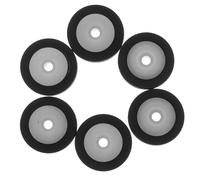 Alipis Lot de 6 Rouleaux Presseurs en Plastique pour Lecteur Cassette Galets Presseurs 13X65X2 MM Pièces de Réparation Audio pour Magnétophone et Équipement D’Enregistrement Portable