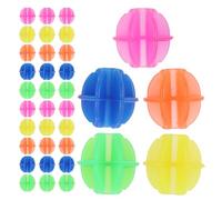 Alipis Lot de 6 Set de Perles Colorées en Plastique pour Rayons de Vélo Accessoires Décoratifs Phosphorescents Compatibles Vélo Garçon et Filles et Adulte Amélioration Visibilité