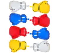 Alipis Lot De 8 Ballons En Forme De De Boxe Gonflables - Décorations Et Accessoires Pour Une Fête Sur Le Thème De La Boxe - De Fête Gonflables