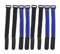 Alipis Lot de 8 Colliers Anti-Bruit pour Coq en Nylon Serrage Réglable, Ceinture pour Cou de Volaille Contre Le Chant Intense