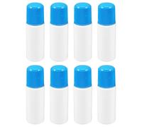 Alipis Lot de 8 flacons applicateurs réutilisables à embout éponge, 30 ml, en plastique vide, pour travaux manuels, soins de la peau, application liquide, maquillage de voyage, huiles essentielles,