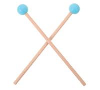 Alipis Maillets en Caoutchouc pour Xylophone et Marimba, Manche Bois | Entraînement Musical et Cours de Musique, Réponse Vive, Prise Confortable, pour Étudiants et Jeunes Apprenants