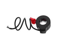 Alipis Manette Accélérateur pour Scooter Électrique Abs Commande de Vitesse Précise Au Pouce Remplacement Facile Compatible avec Trottinettes et Bikes