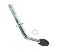 Alipis Manivelle Escamotable pour Cric de Remorque Accessoires de Tente-Remorque Poignée Robuste pour Camping-Car Utilisation Extérieure Outil de Polyvalent