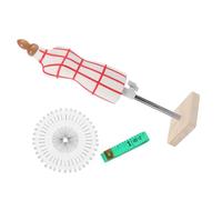 Alipis Mannequin de Couture Ajustable Mini pour Présentation Vêtements Forme Poupée Robuste Décorative Support Tailleur pour Étudiants et Modélisme