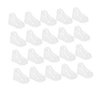 Alipis Mannequins Pieds Garçon Et Filles 9 Cm Transparent Pvc Moulage Chaussures Bébé Maintien Forme Supports Chaussettes Lot 20 Paires 40 Pièces Usage Maison Présent Pratique