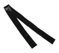 Alipis Masque de Sommeil Cache-œil Souple Pu Noir Réglable pour Voyages | Occasions Vol et Bal Masqué, Confort Oculaire Apaisant, Format Portable, Surface Lisse Anti-boulochage