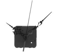 Alipis Mécanisme d'Horloge à Piles Mouvement Inversé, Kit de Remplacement Complet Aiguilles Noires 9301, Compatible Horloge Murale DIY, Mécanisme Silencieux Précis et Solide