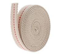 Alipis Mèche Plate Coton 1,5 CM 2 Mètres pour Lampe à Huile et Lanterne Portable Camping Accessoire de Remplacement