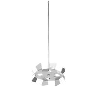 Alipis Mélangeur à Boue en Métal pour Perceuse Électrique Agitateur de Peinture Multifonction Tige Mélangeuse Robuste Compatible Bétonnière pour Plâtre et Résine Outil Professionnel