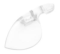 Alipis Mentonnière de Violon 4/4 en Acrylique Transparent Vert Clair Coussinet d'Épaule Confortable Repose-Menton Solide et Facile à Nettoyer Accessoire pour Violon Classique